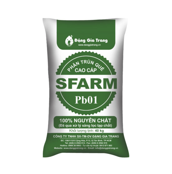 Phân Trùn Quế Cao Cấp Sfarm Pb01