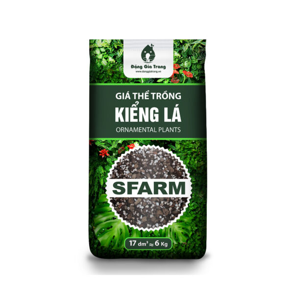 Giá Thể Trồng Kiểng Lá Sfarm Thế Hệ Mới