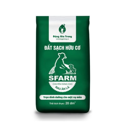 Đất Hữu Cơ Sfarm Trồng Rau Ăn lá