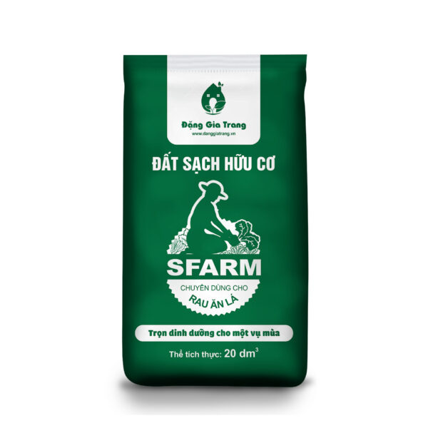 Đất Hữu Cơ Sfarm Trồng Rau Ăn lá