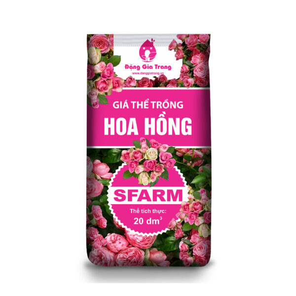 Giá Thể Trồng Hoa Hồng Sfarm